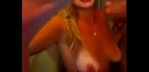  Tanned Blonde Fucks Her Fellow On Webcam Amat